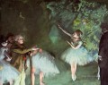 Ensayo de ballet Impresionismo bailarín de ballet Edgar Degas